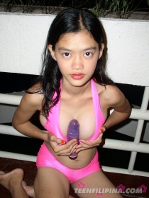 Busty Nude Filipina teen