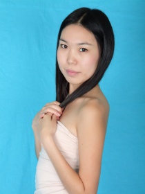 Ultra Skinny Asian Teen Poses Naked
